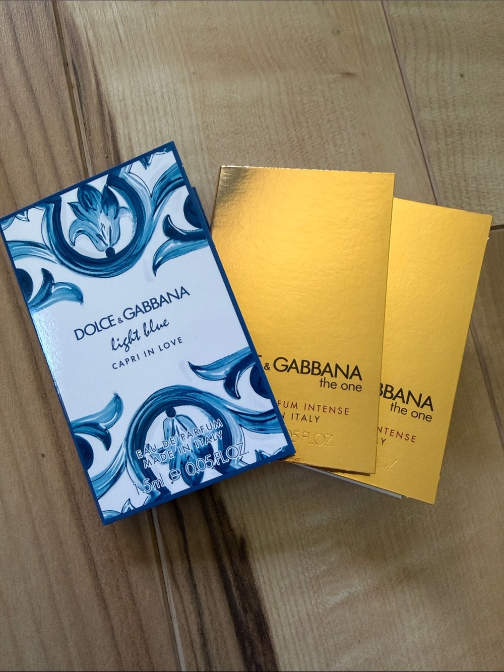 Dolce & Gabbana samples